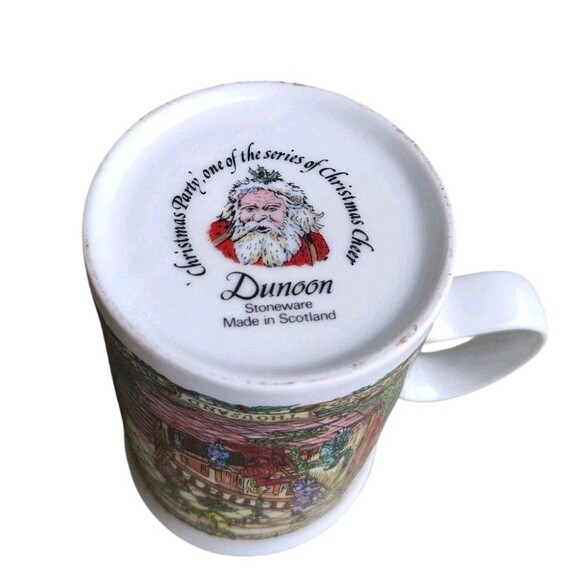 Dunoon Stoneware Christmas Party Mug Christmas Cheer Series Coffee Mug Scotland - Picture 5 of 6